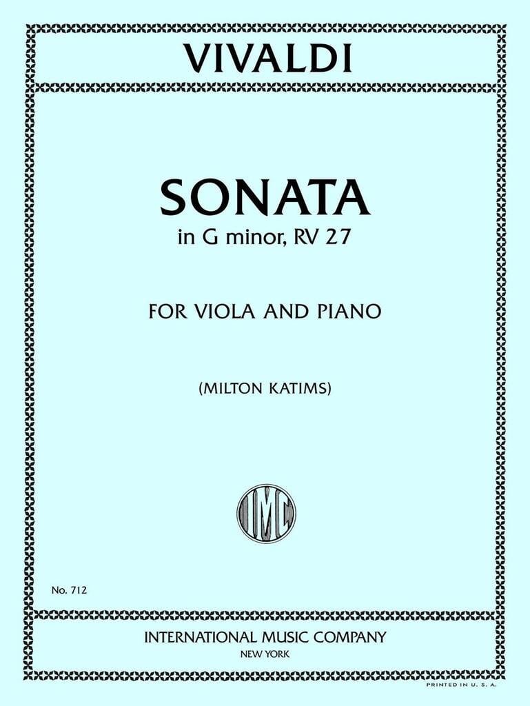 Sonate G Op.2/1 Rv27